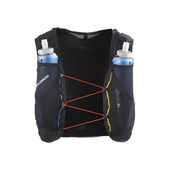 SALOMON - SAC D'HYDRATATION ADV SKIN 5 RACE FLAG AVEC FLASQUES