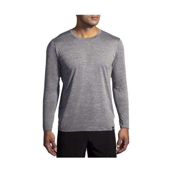 BROOKS - T-SHIRT MANCHES LONGUES LUXE HOMME