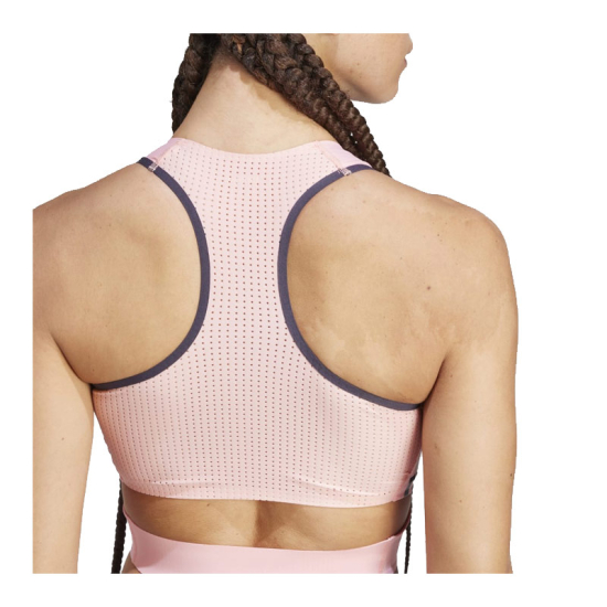 BRASSIÈRE CROP TOP ÉLITE ATHLÈTE ROSE