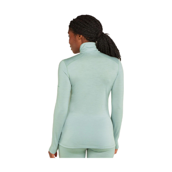 SOUS-COUCHE MERINO 200 OASIS DEMI-ZIP FEMME