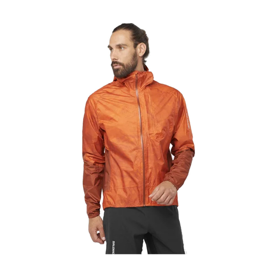 SALOMON - VESTE BONATTI WATERPROOF HOMME ORANGE