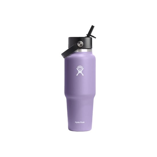 HYDRO-FLASK - GOURDE AVEC PAILLE 32 OZ WIDE