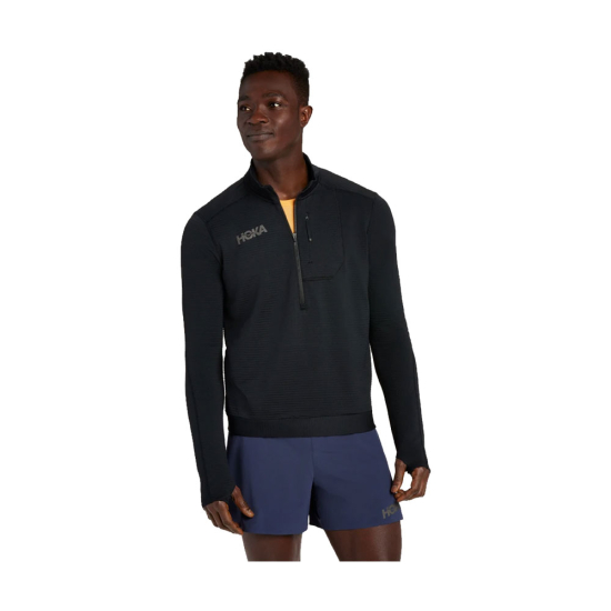 HOKA - POLAIRE 1/2 ZIP HOMME