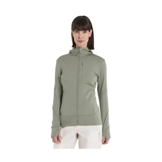 VESTE CAPUCHE MERINO 260 QUANTUM IV FEMME