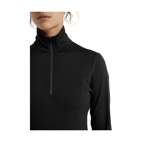 ICEBREAKER - SOUS-COUCHE MERINO 200 OASIS DEMI-ZIP FEMME