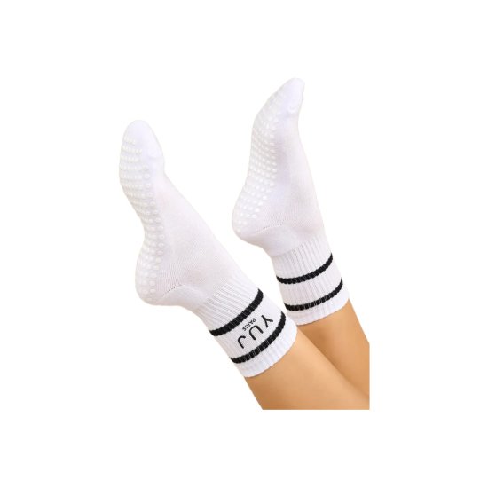 YUJ - CHAUSSETTES ANTI-DÉRAPANTES (2 PAIRES)