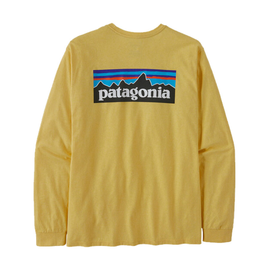 PATAGONIA - T-SHIRT MANCHES LONGUES P-6 LOGO RESPONSIBILI-TEE HOMME