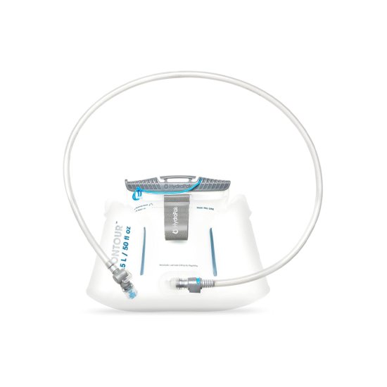 HYDRAPAK - Poche à eau contour 1,5L Lumbar clear