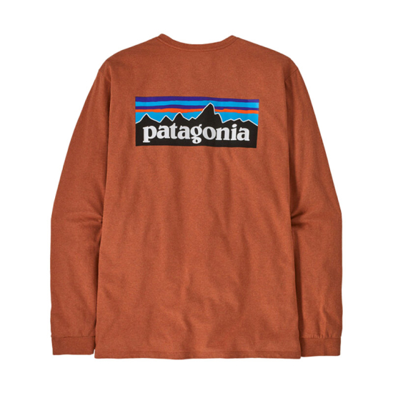 PATAGONIA - T-SHIRT MANCHES LONGUES P-6 LOGO RESPONSIBILI-TEE HOMME