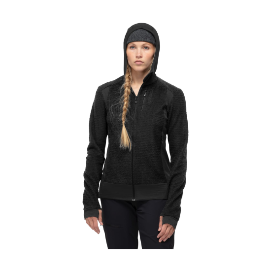 POLAIRE FALKETIND ALPHA 120 ZIP HOODY FEMME