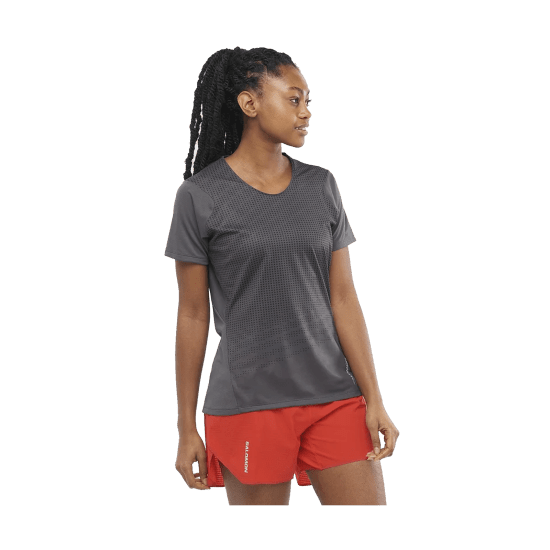 SALOMON - T-SHIRT MANCHES COURTES SENSE AERO FEMME