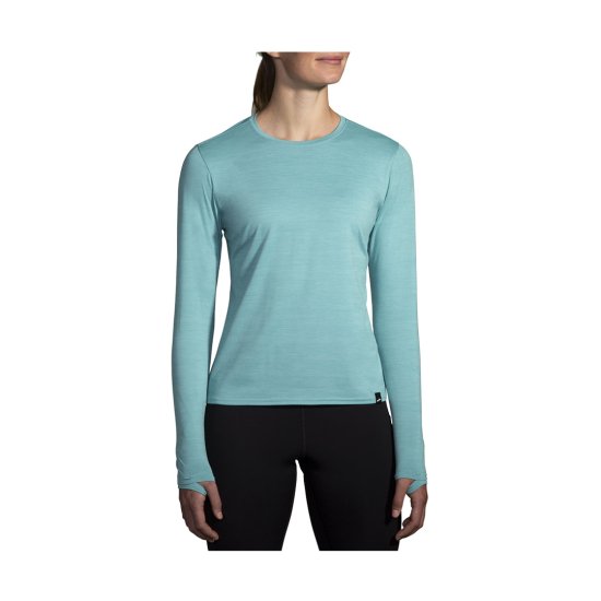 BROOKS - T-SHIRT MANCHES LONGUES LUXE FEMME