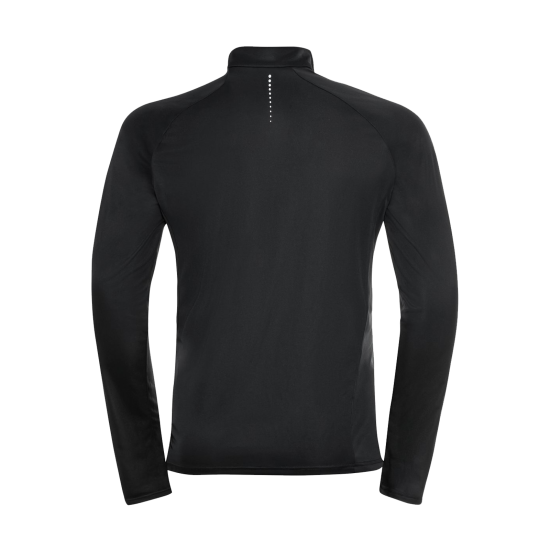 T-SHIRT MANCHES LONGUES 1/2 ZIP ESSENTIAL HOMME