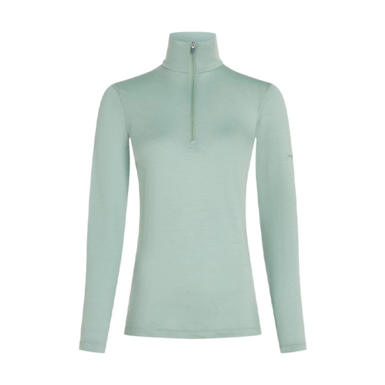 SOUS-COUCHE MERINO 200 OASIS DEMI-ZIP FEMME