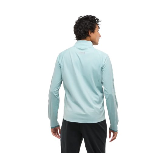 HOKA - T-SHIRT MANCHES LONGUES DEMI-ZIP GLIDETECH HOMME