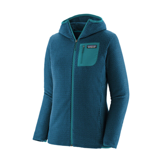 POLAIRE R1 AIR FULL-ZIP CAPUCHE FEMME