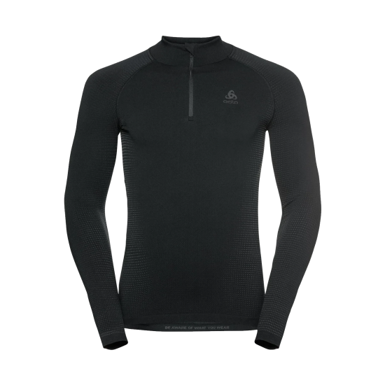 SOUS-COUCHE TURTLE COL DEMI-ZIP HOMME NOIR