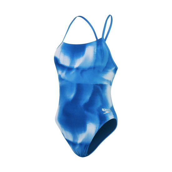 SPEEDO - MAILLOT DE BAIN ECO+ ALLOVER DIGITAL TIE BACK