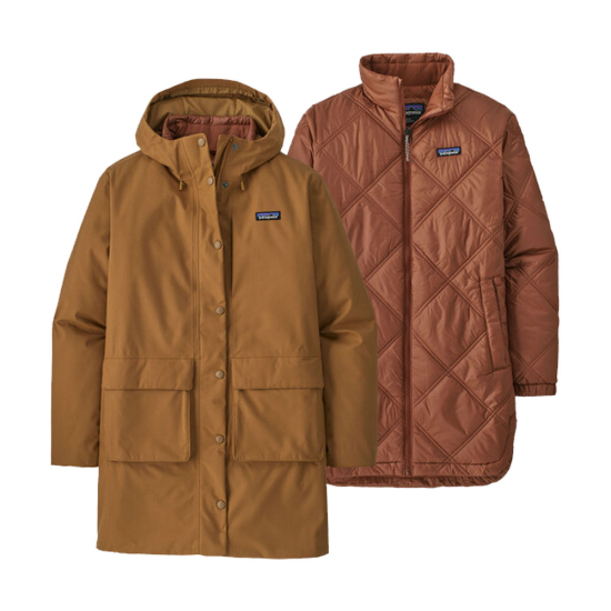 PATAGONIA - PARKA PINE BANK 3-IN-1 FEMME