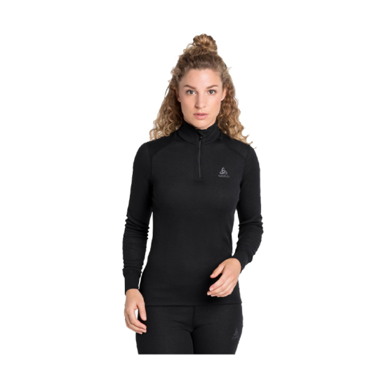 SOUS-COUCHE DEMI-ZIP ACTIVE WARM FEMME