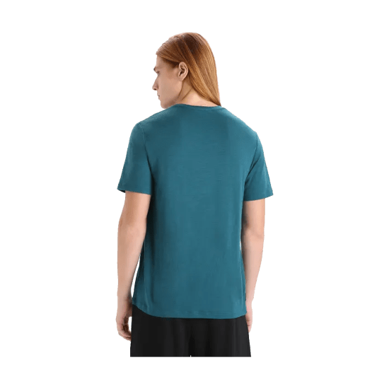 ICEBREAKER - T-SHIRT MERINO TECH LITE II CADENCE PATHS HOMME