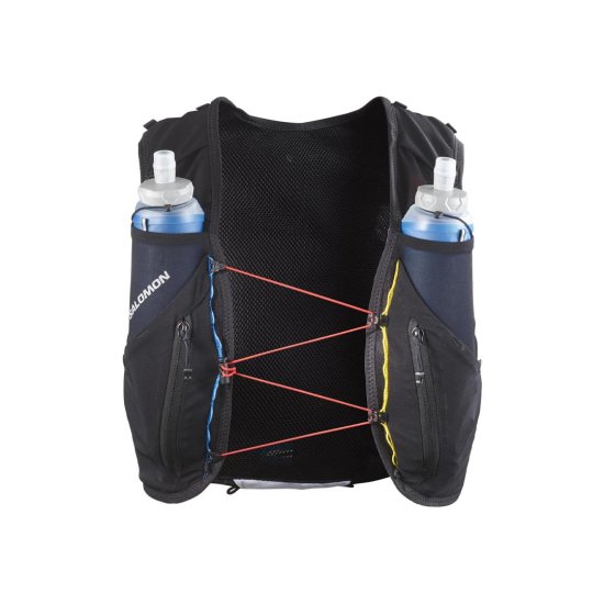 SALOMON - SAC D'HYDRATATION ADV SKIN 12 RACE FLAG AVEC FLASQUES