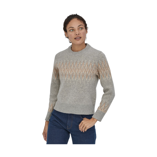 PULL RECYCLED WOOL CREWNECK FEMME