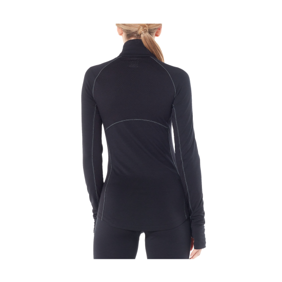 SOUS-COUCHE MERINO 200 ZONE DEMI-ZIP FEMME