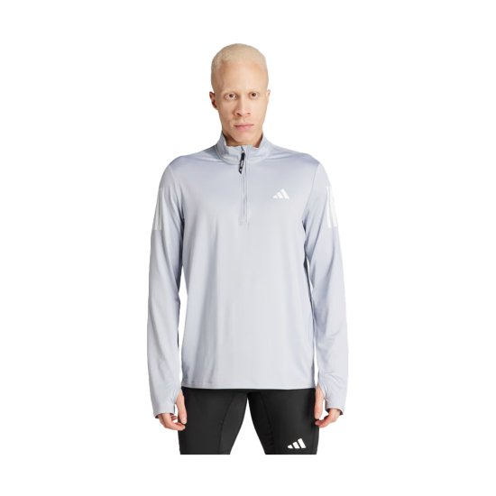 ADIDAS - PULL DEMI-ZIP OWN THE RUN HOMME