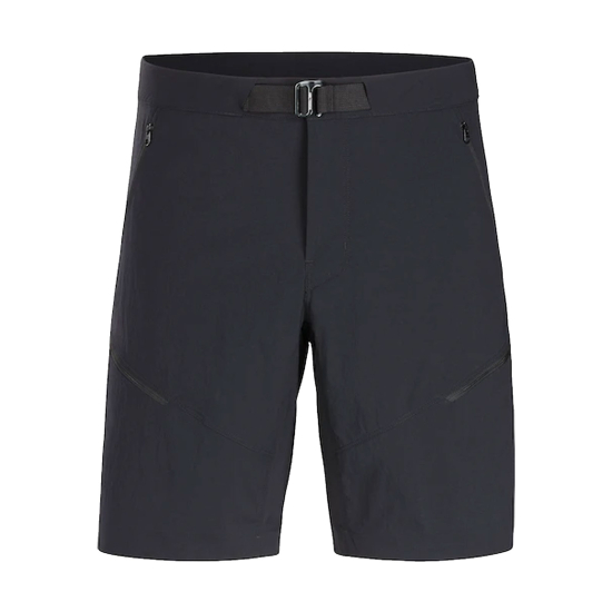 SHORT GAMMA QUICK DRY 9 HOMME NOIR/GRIS