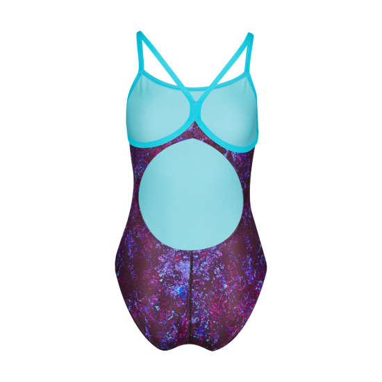 ARENA - MAILLOT DE BAIN MOUNTAINS TEXTURE LIGHT DROP BACK FEMME