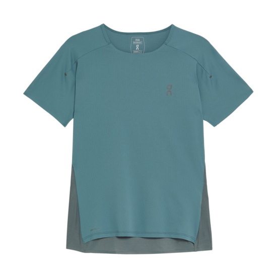 T-SHIRT PERFORMANCE-T FEMME VERT/MARRON