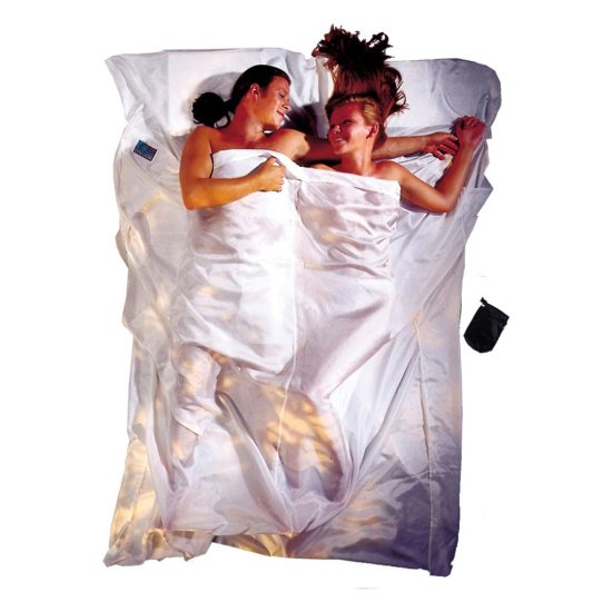 COCOON - DRAP DE SAC SOIE RECTANGULAIRE DOUBLE