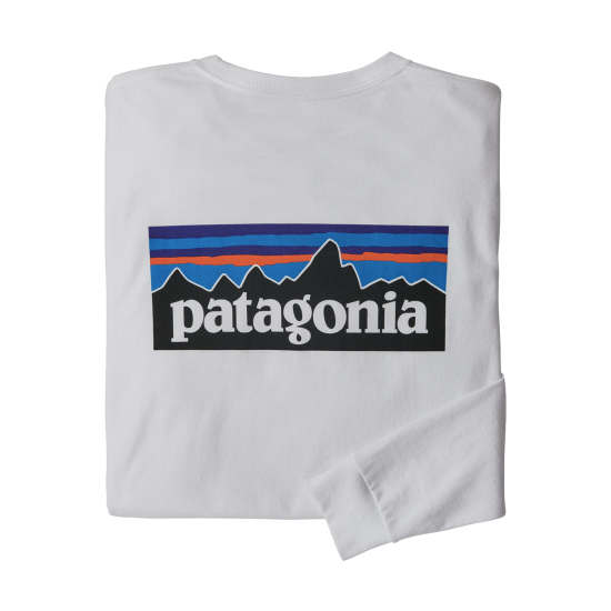 PATAGONIA - T-SHIRT MANCHES LONGUES P-6 LOGO RESPONSIBILI-TEE HOMME