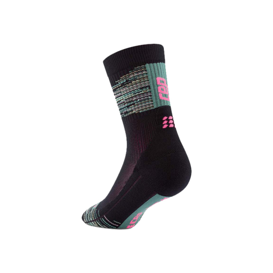 CHAUSSETTES PARIS VIBES 80'S MID CUT HOMME NOIRES