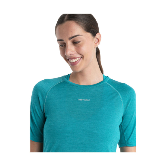 ICEBREAKER - T-SHIRT MANCHES COURTES MERINO 125 ZONEKNIT FEMME