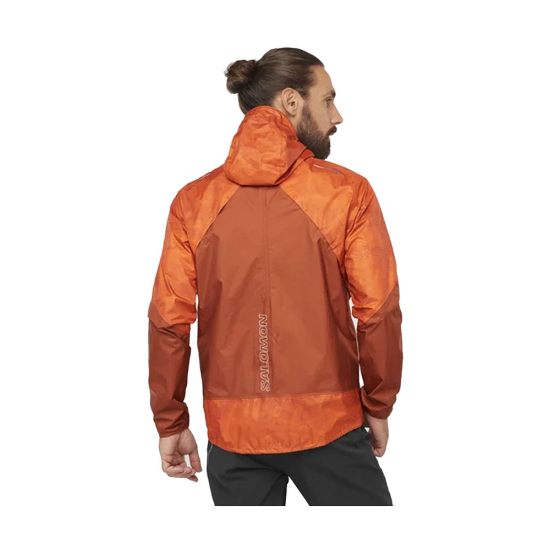 SALOMON - VESTE BONATTI WATERPROOF HOMME ORANGE