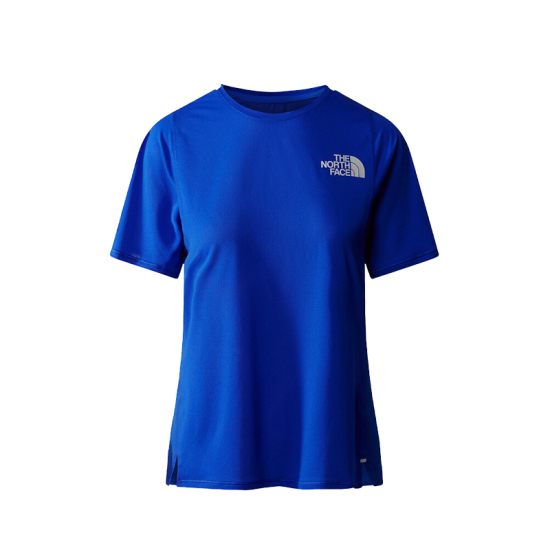 T-SHIRT DE COURSE SUMMIT HIGH TRAIL FEMME IKB