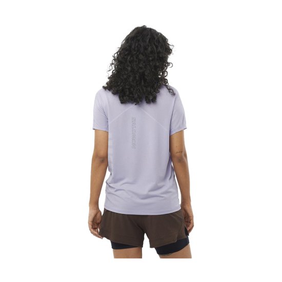 SALOMON - T-SHIRT SENSE AERO GFX FEMME