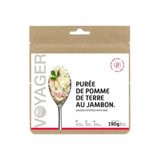 REPAS LYOPHILISÉ - PURÉE DE POMMES DE TERRE AU JAMBON