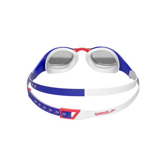 SPEEDO - LUNETTES DE NATATION FASTSKIN PURE FOCUS MIROIR BLEU / ROUGE