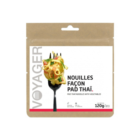 REPAS LYOPHILISÉ - NOUILLES AUX LÉGUMES FAÇON PAD THAI