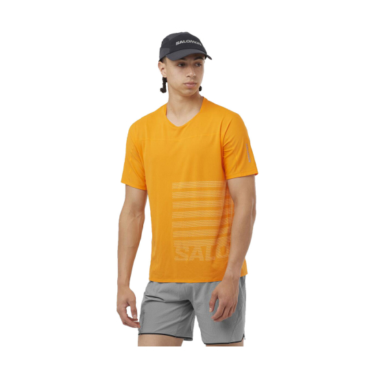 T-SHIRT SENSE AERO GFX HOMME ORANGE