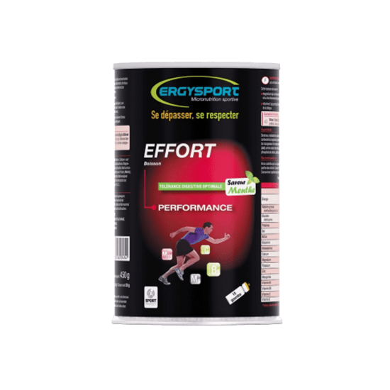 ERGYSPORT - BOISSON D'EFFORT MENTHE 450 G