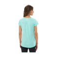 T-SHIRT À MANCHES COURTES HIKING JACQUARD FEMME