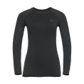 SOUS-COUCHE TOP CREW NECK PERFORMANCE NOIRE FEMME