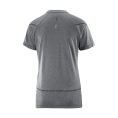 T-SHIRT MANCHES COURTES CROSS RUN FEMME GRIS - SALOMON