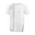 T-SHIRT S/LAB SPEED HOMME BLANC