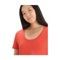 T-SHIRT MERINO TECH LITE II SCOOP SHAPES FEMME - ICEBREAKER