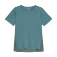 T-SHIRT PERFORMANCE-T FEMME VERT/MARRON